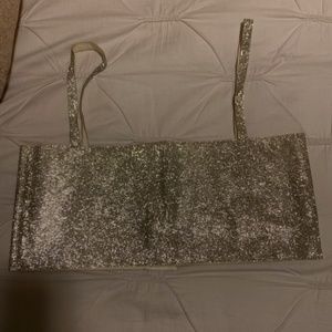 12th Tribe Shira Silver crop top